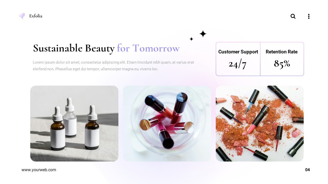 Cosmetics PowerPoint Template, Presentation Templates | GraphicRiver