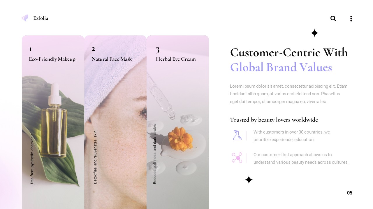 Cosmetics PowerPoint Template, Presentation Templates | GraphicRiver