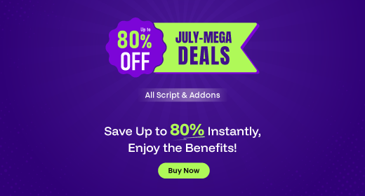 July Mega Deals – Save Up to 80% Instantly!