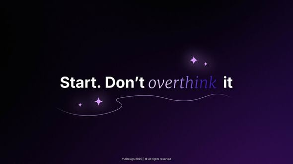 Minimal Text Animation | AE Titles template preview