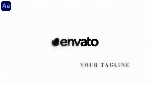 Grunge Logo Reveal Logo Stings template preview