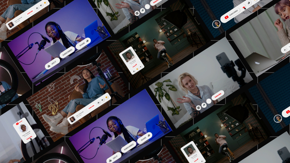 Youtuber Pack Elements Elements template preview