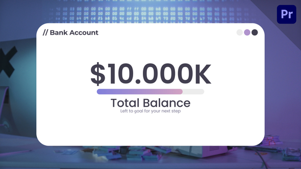 Number Counter | MOGRT Premiere Pro template preview