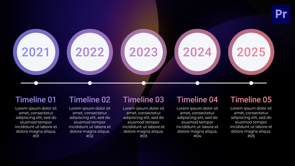 Timeline | MOGRT Premiere Pro template preview