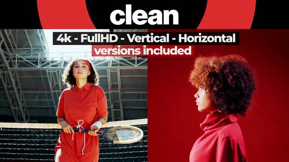 Split Screen Promo Video Displays template preview