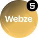 Webze - ICO & Crypto Landing Page Template