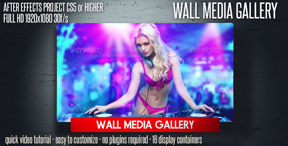 Wall Media Gallery - VideoHive 5413944