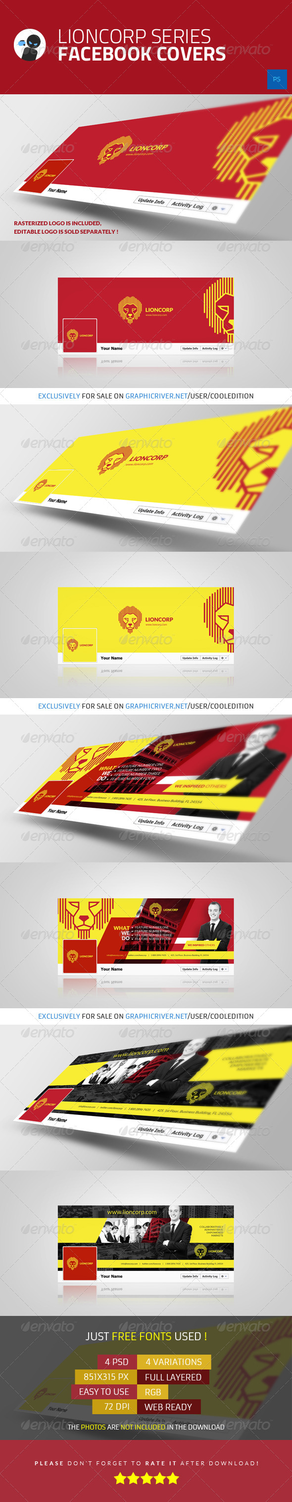 Lioncorp Series - Fb Covers - Facebook Timeline Covers Social Media