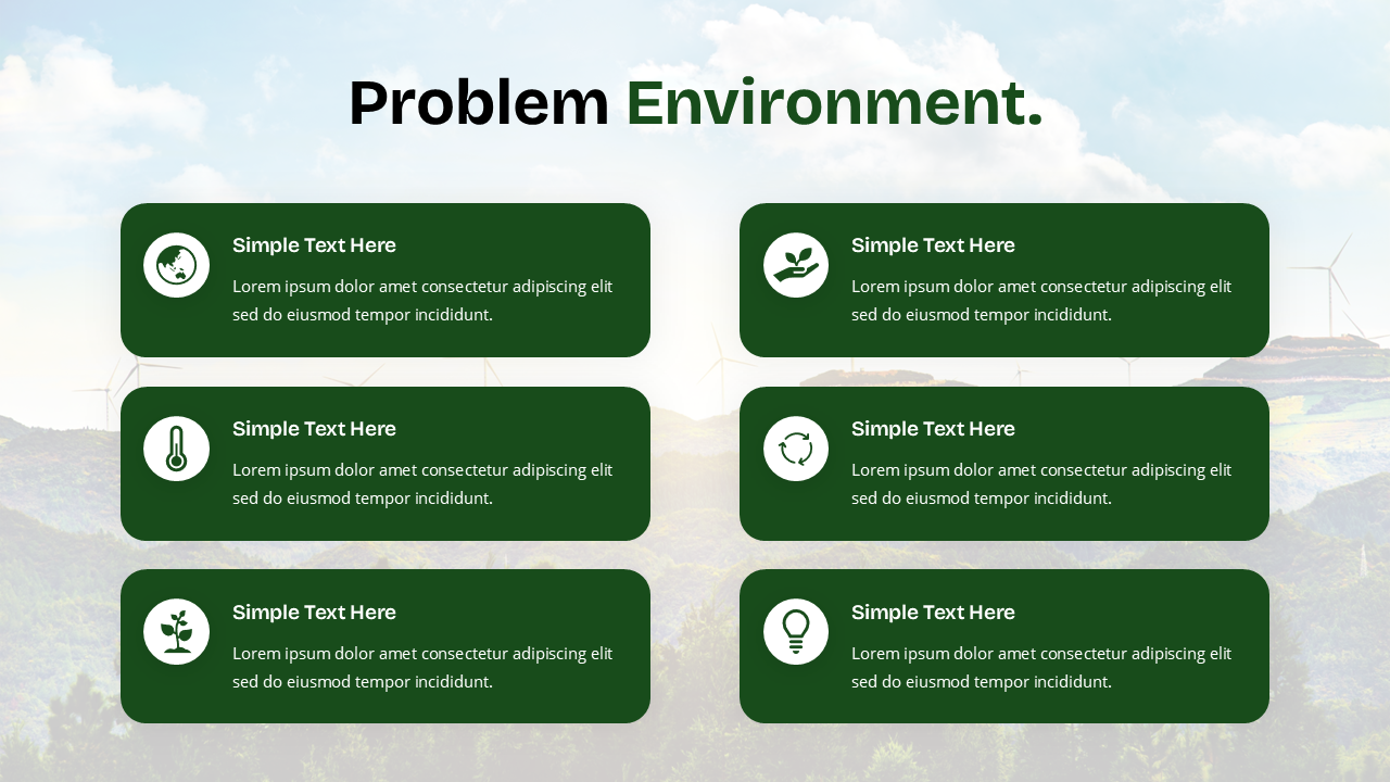 Environment PowerPoint Template, Presentation Templates | GraphicRiver