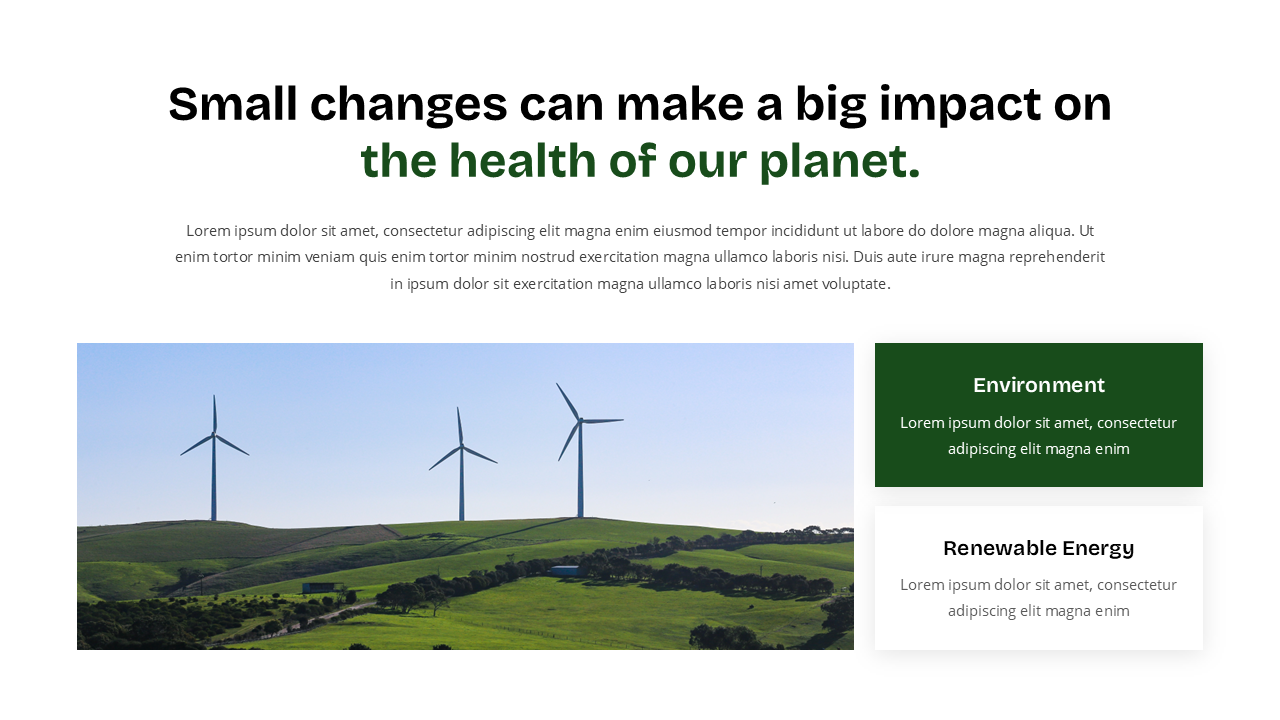 Environment PowerPoint Template, Presentation Templates | GraphicRiver