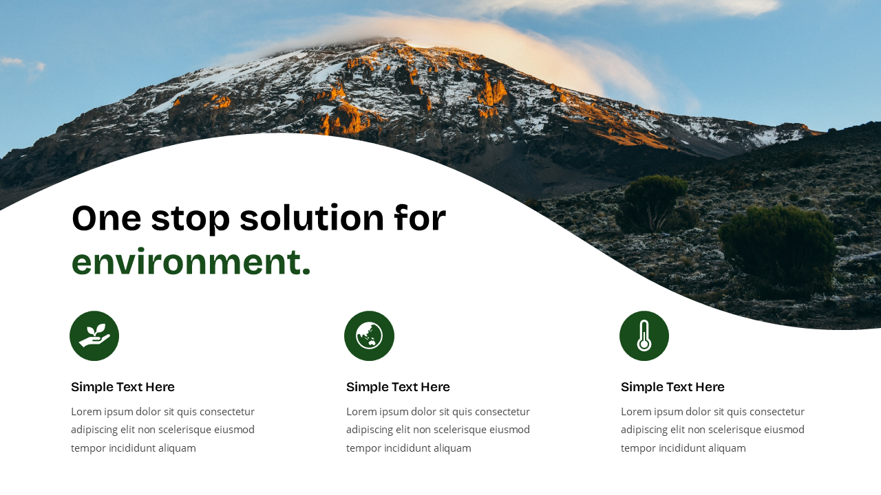 Environment PowerPoint Template, Presentation Templates | GraphicRiver
