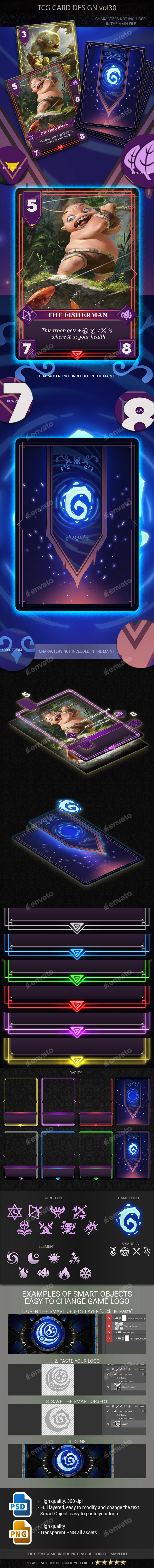 TCG Card Design Vol 30