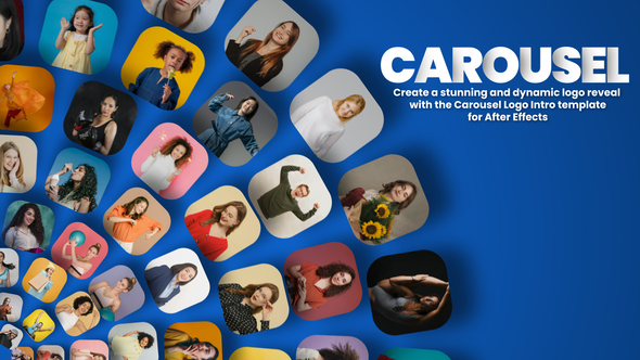 Minimal Carousel Logo Intro Elegant Opener Openers template preview