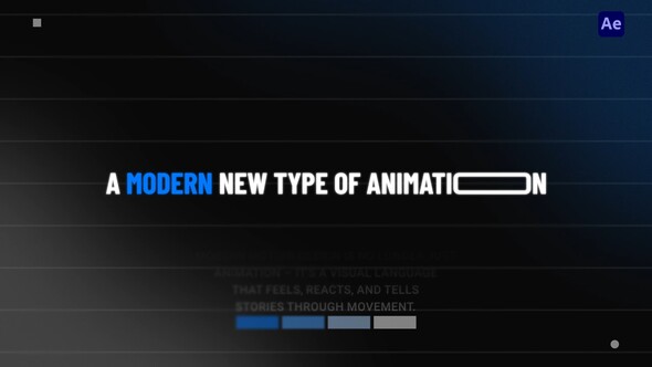 Stretch Titles | AE Titles template preview