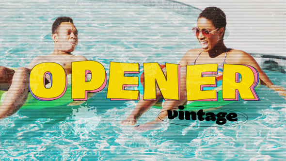Vintage Opener Openers template preview