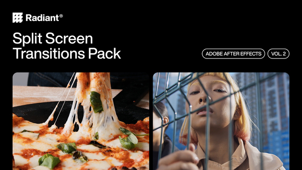 Split Screen Transition Elements template preview