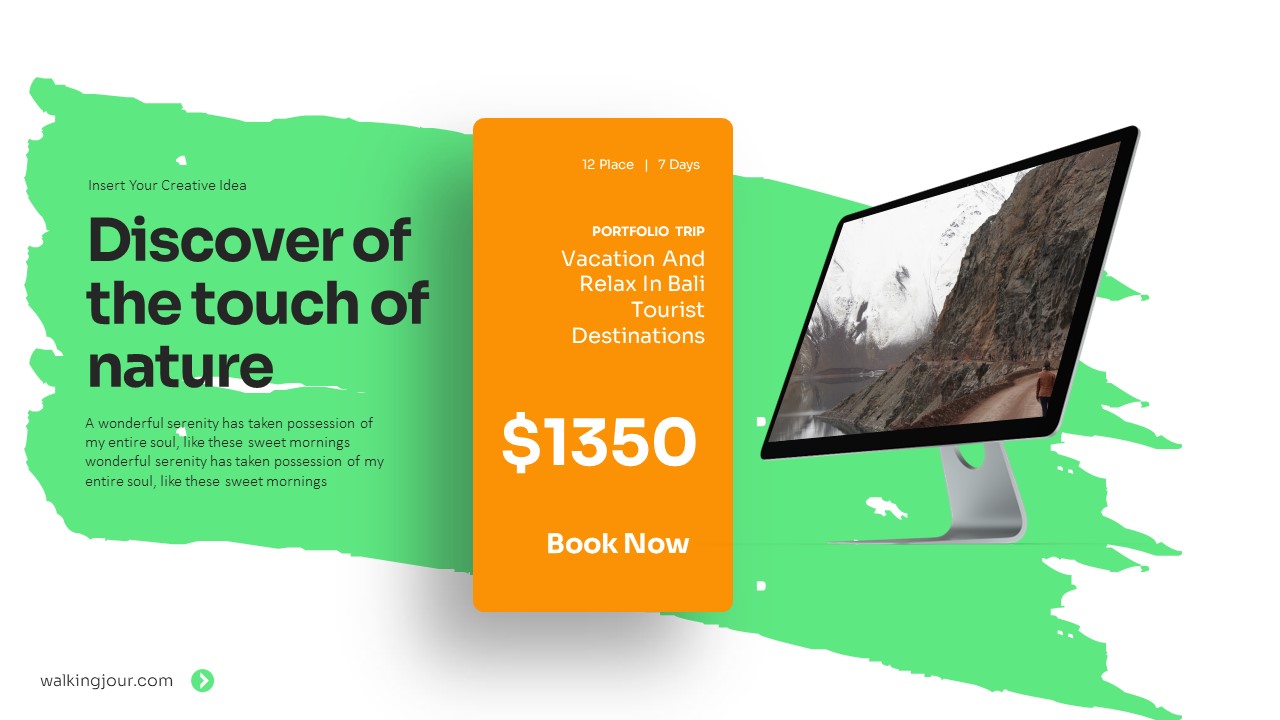 Walkingjour PowerPoint Presentation, Presentation Templates | GraphicRiver