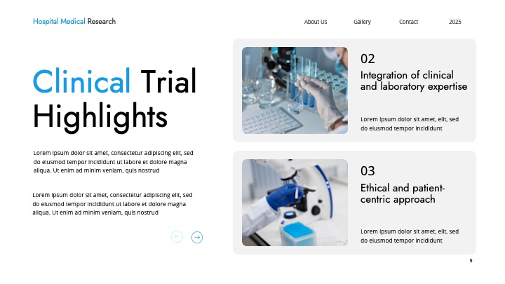 Hospital Medical Research PowerPoint Presentation Template ...