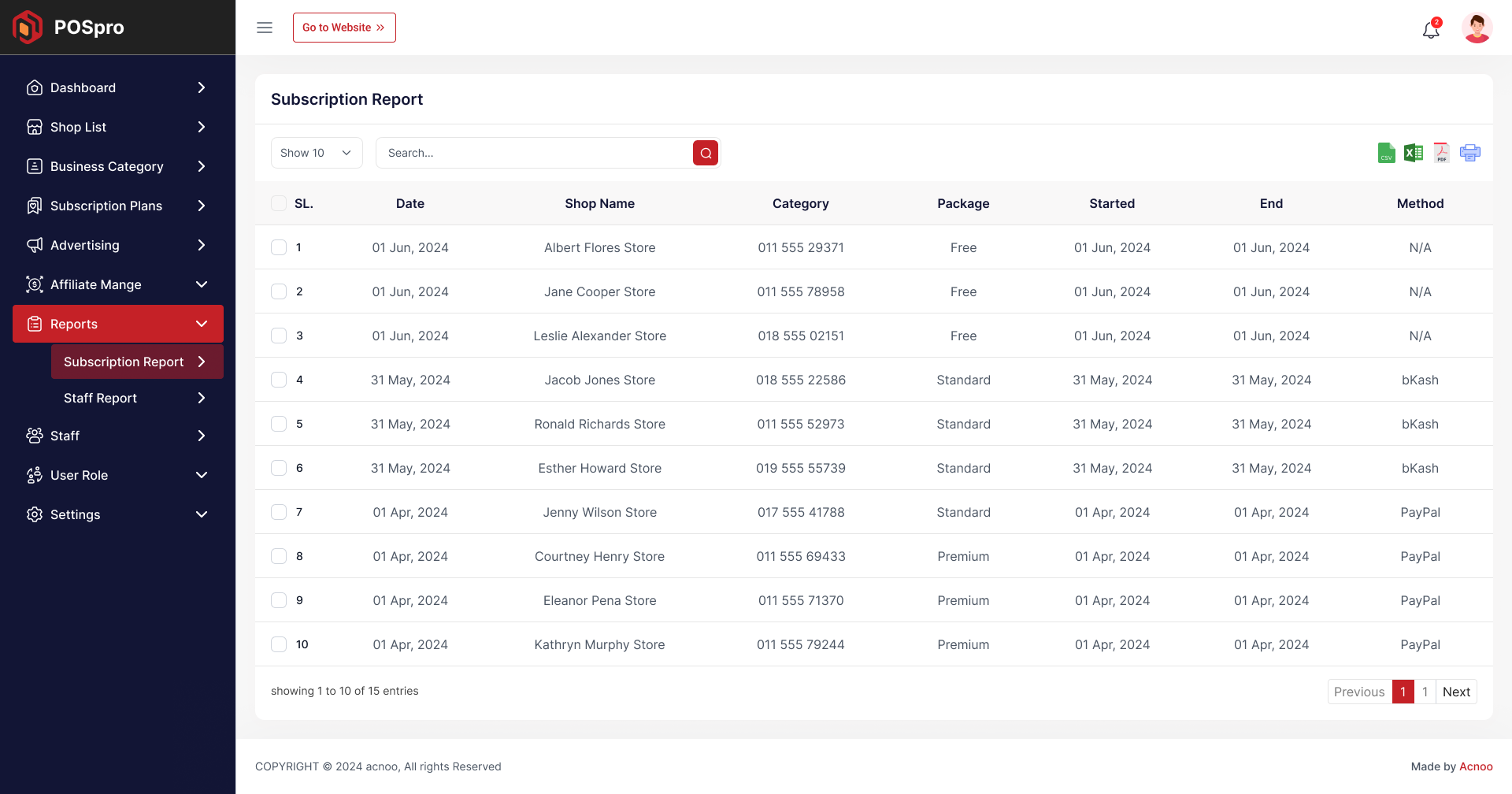 POS Pro - Advanced POS & Inventory Management System | POS SaaS ...
