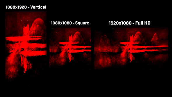 Scary Logo Reveal Logo Stings template preview