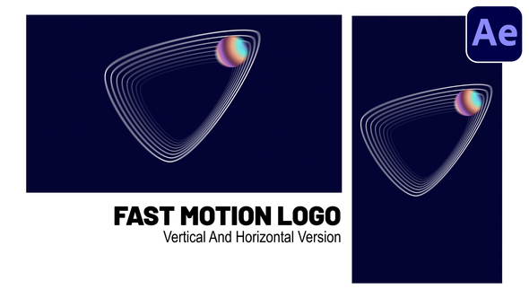 Fast Motion Logo Logo Stings template preview