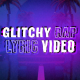 Glitch Rap Lyric Video Template - VideoHive Item for Sale