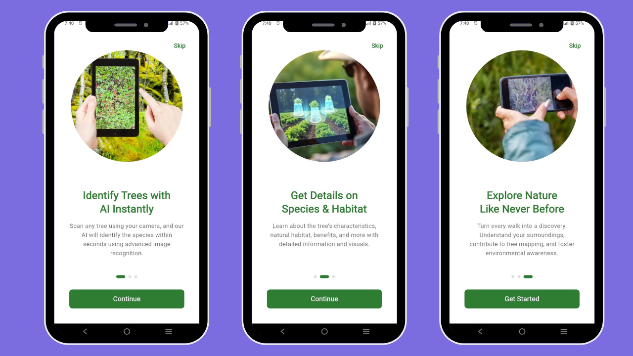 AI Tree Scanner Flutter App | Tree Identifier | Tree Health Tracker ...
