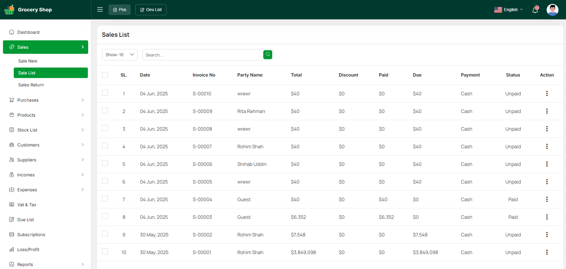 Grocery Shop - Web Add-on for Grocery Store SAAS by Acnoo | CodeCanyon