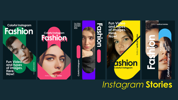 Insta Stories 2 Product Promo template preview