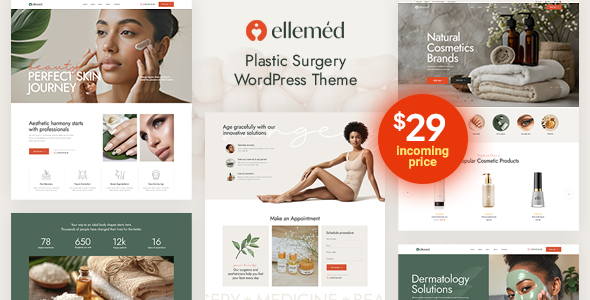 Ellemed – Plastic Surgery & Aesthetic Medicine WordPress Theme