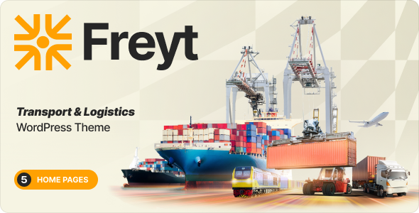 FREYT – Transport, Logistics and Cargo Theme Nulled