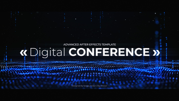 Digital Conference Titles Titles template preview