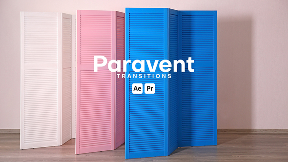Paravent Transitions Elements template preview