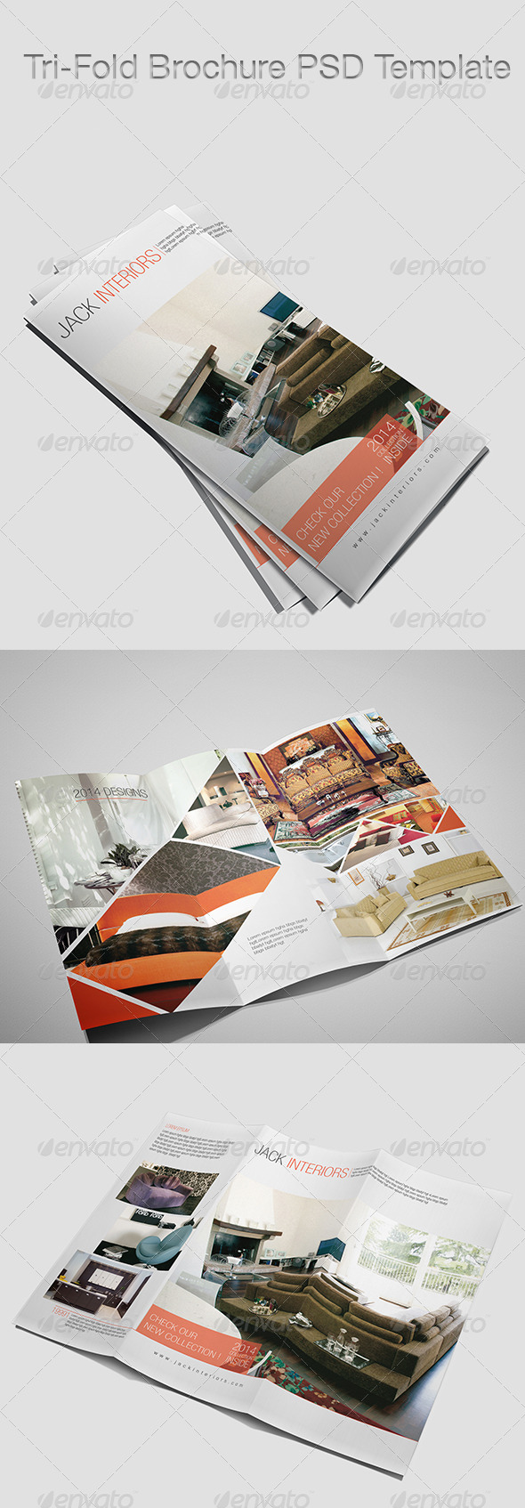 Tri-Fold Brochure Template - Brochures Print Templates