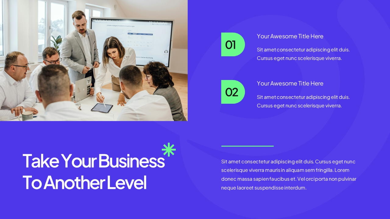 Blue Deck - Pitch Deck Business Presentation Template, Presentation ...