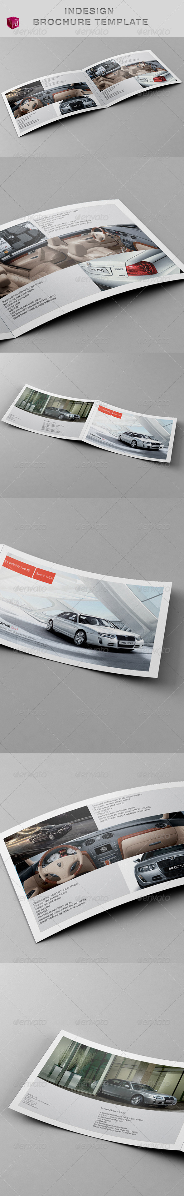 Bi-Fold Brochure Indesign Template - Catalogs Brochures