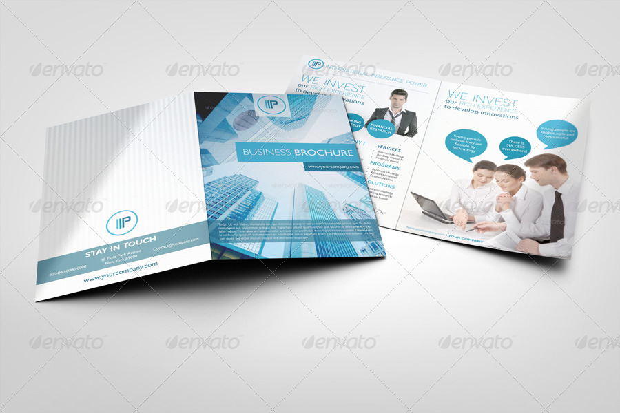 Bi-Fold Brochure Mock-Ups , Graphics | GraphicRiver