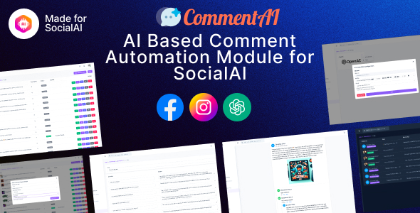 CommentAI – AI Based Comment Automation Module For SocialAI