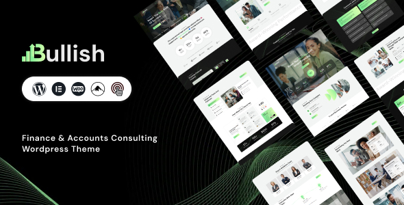 Bullish - Finance Consulting Theme
