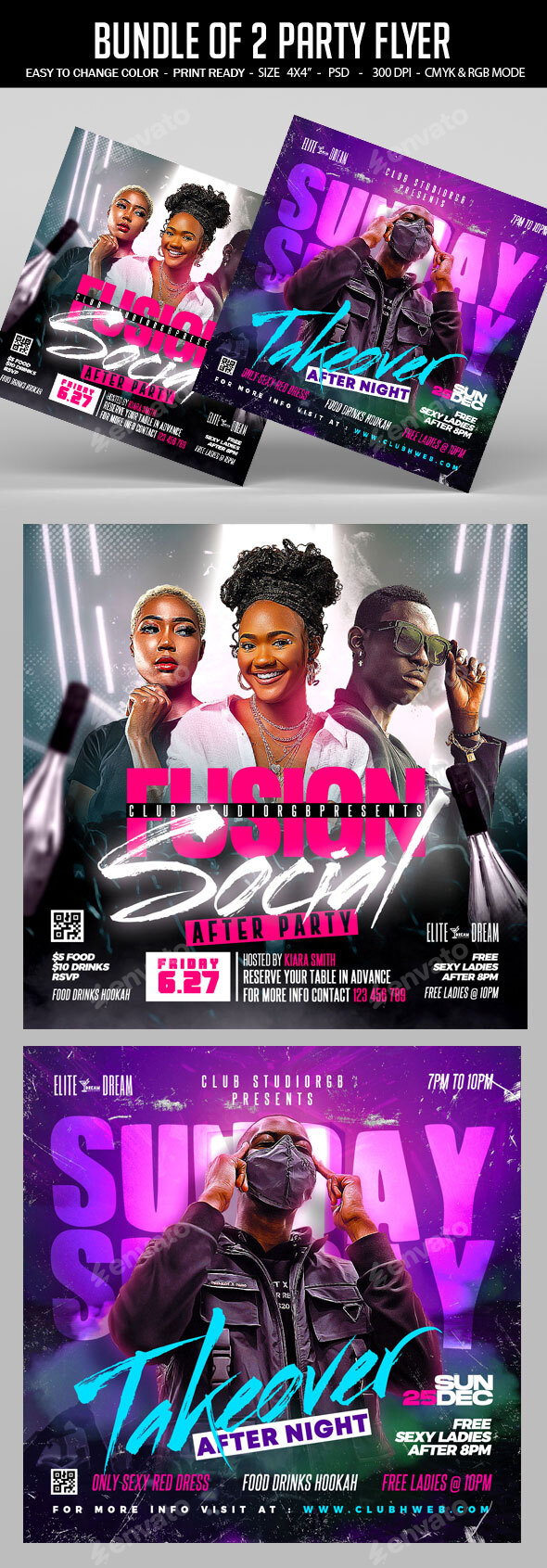 Party Flyer Bundle