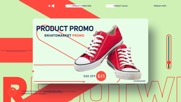 Modern & Dynamic Product Promo Product Promo template preview