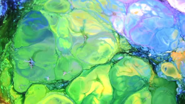 Color Explosion Abstract Art Painting alt