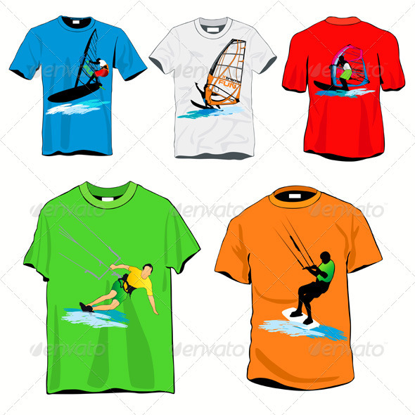 Surfers T-shirts Set