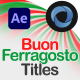 Buon Ferragosto Titles - VideoHive Item for Sale