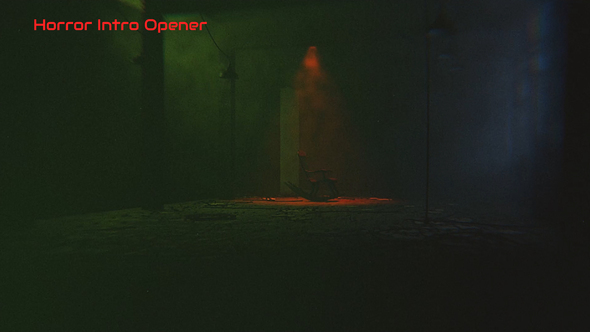 Horror Intro Opener Openers template preview