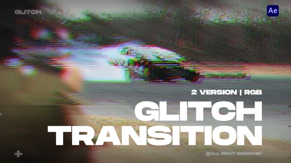 Glitch Transition | AE Elements template preview