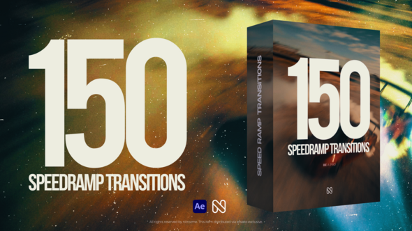 Speed Ramp Transitions Elements template preview