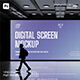 Digital LED Screen Mockup