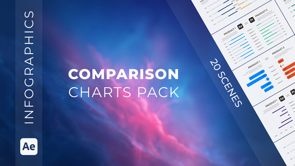 Comparison Infographics Pack Logo Stings template preview