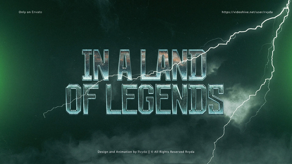 Trailer Titles Titles template preview